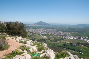 Fototapeta na wymiar Mount Tavor, Mount Tabor