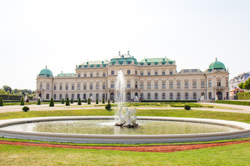 Fototapeta premium Schloss Belvedere , Wien , Österreich