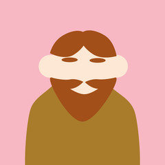 minimalistic human portrait