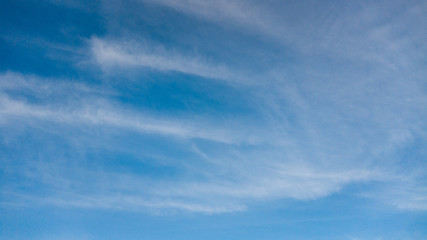 blue sky with white clouds