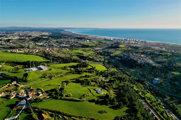 Fototapeta na wymiar Landschaften von Portugal aus der Luft