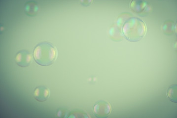 The beautiful colorful bubbles background textures