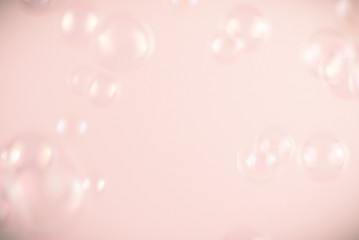 Fototapeta premium The beautiful colorful bubbles background textures