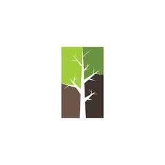 tree symbol logo vector sign clipart