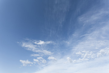 Obraz premium Blue sky with cloud