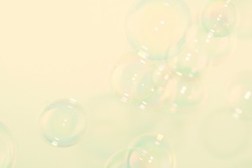 The beautiful colorful bubbles background textures
