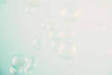The beautiful colorful bubbles background textures