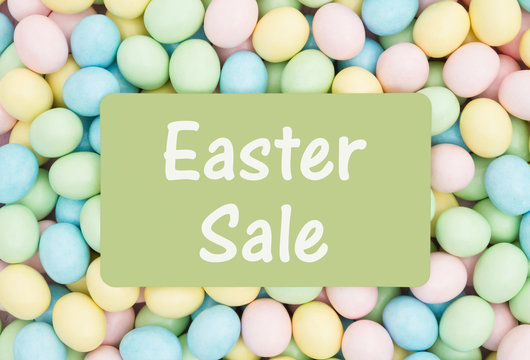 An ad for an Easter sale