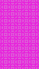 Ornate geometric pattern and two-tone abstract background