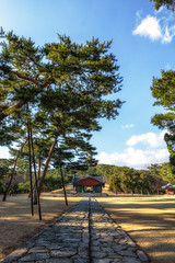 taereung royal tomb and hongsalmun