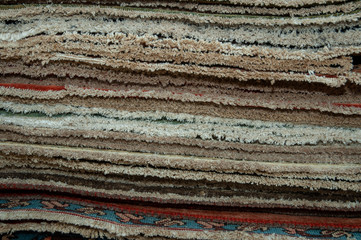 Stack Of Carpets
