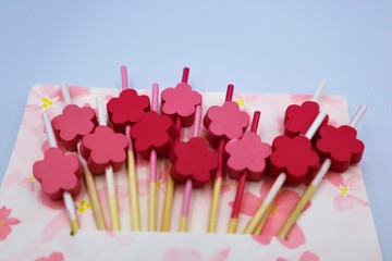 たくさんのかんざしたち