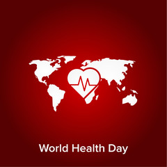 World Health Day Vector Design