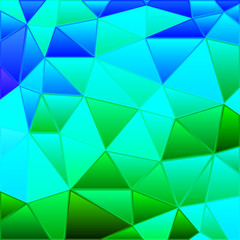 Obraz premium abstract vector stained-glass triangle mosaic background