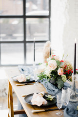  table setting for a wedding