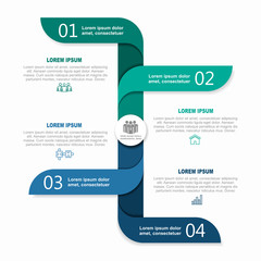 Infographic design template with place for your data. Vector illustration.