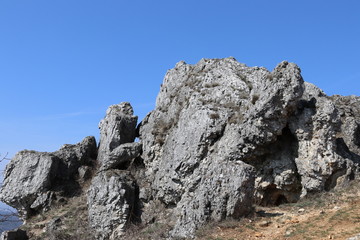 Hintergrund, Postkarte - Naturparadies Fränkische Schweiz im Frühling