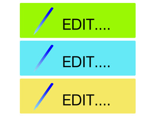 Edit icons