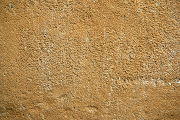 cracked color on a wall outside