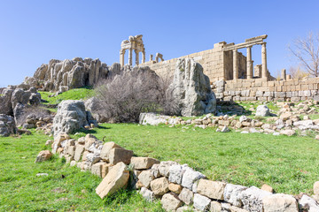 Faqra roman ruins near Feraya, Lebanon