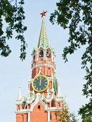 The Spasskaya Tower, Moscow Kremlin, Russia