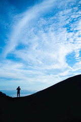 山とシルエット From Mt.FUJI