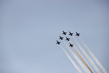 Flugzeug show berlin ILA