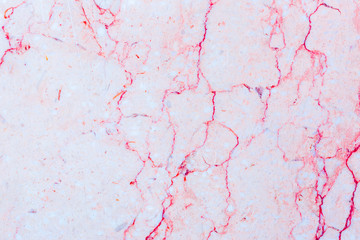 Pink patterned of white marble pattern (Gala Classic) texture for design, abstract light background.