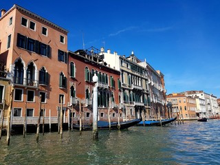 Fototapeta na wymiar Venezia canal grande 