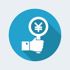 Fototapeta premium Offer in yen