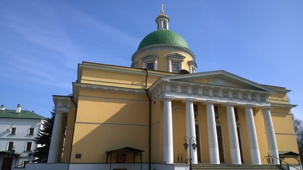 Old ortodox monasteries in Moscow Russia