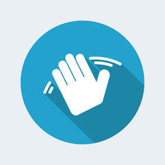 Obraz premium Hand gesture in greeting