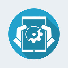 Setting of the tablet functions