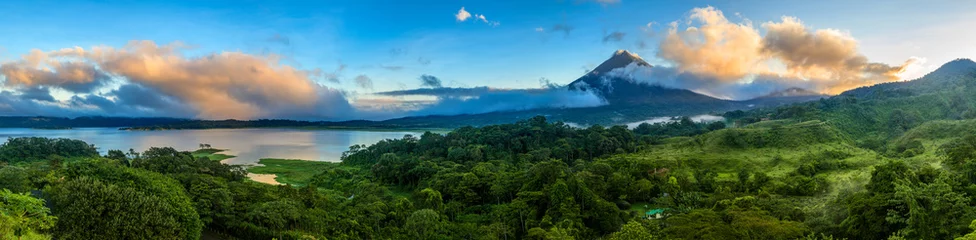  Arenal Volcano and Lake Arenal © Alexey Stiop