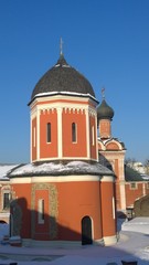 Old ortodox monasteries in Moscow Russia