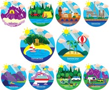 Summertime vacation.