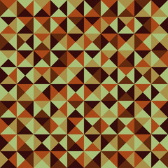 BACKGROUND OF COLORED TRIANGLES