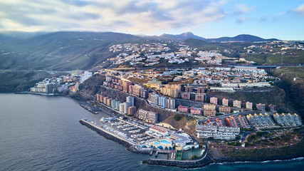 small port near Radazul Tenerife Canary Islands