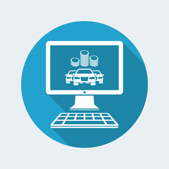 Automotive and money concept