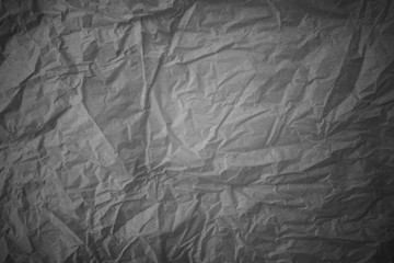 Background made of grey crumpled paper
