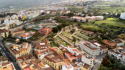 aerial view of Jardin Victoria tenerife