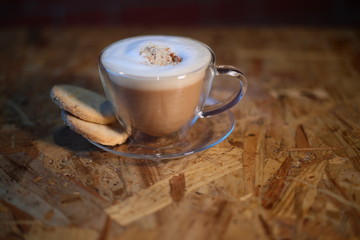 Coffee with cookies 