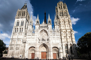 Fototapeta na wymiar Rouen, cathedral