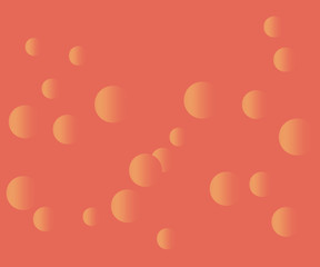 Background, live coral color, trend for business, poster, design