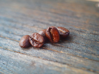 concept aroma coffee beans background