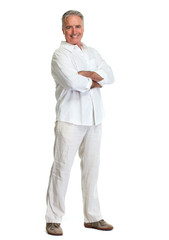 Senior man portrait.