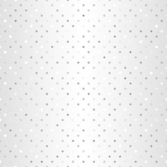 Silver diamond pattern. Seamless vector background
