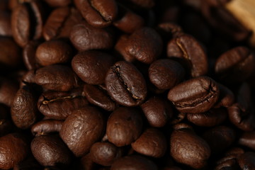 Coffee Beans Closeup