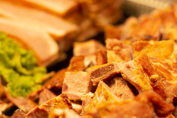 smoked ribs and bacon - Imagen