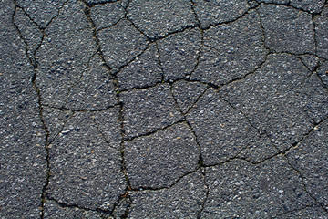 Cracked Pavement Texture